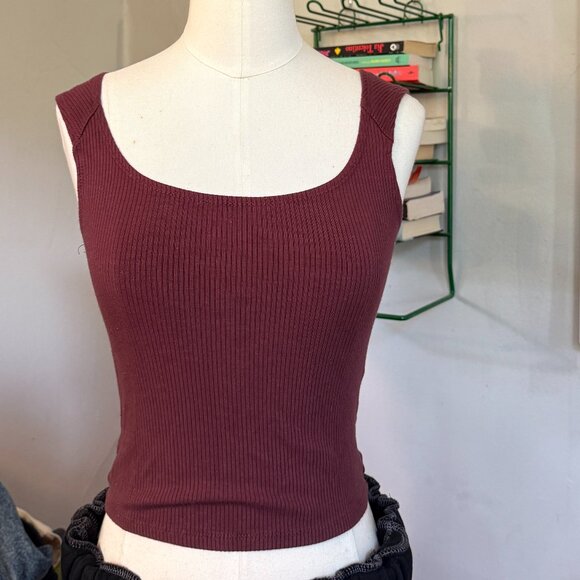BDG ribbed sqaure neck tank - Picture 1 of 2